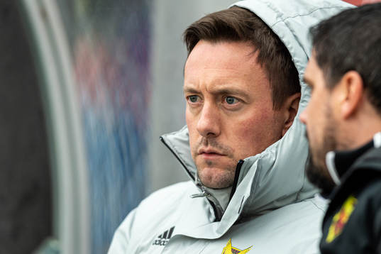 Östersunds tränare Ian Burchnall