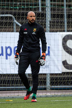 Östersunds målvakt Aly Keita