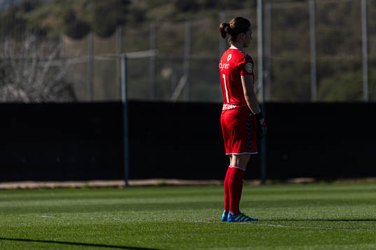 Goalkeeper Ida Norstrøm of LSK Kvinner