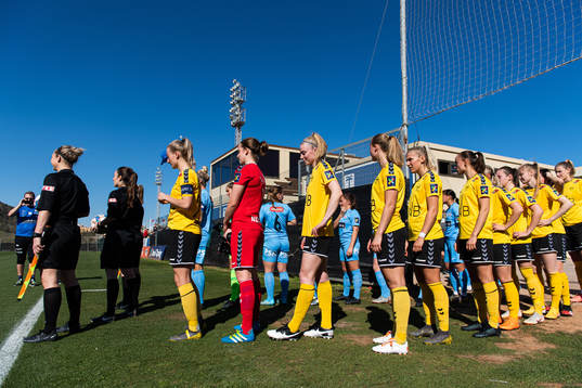 Nora Eide Lie, Andrea Wilmann, Emilie Woldvik and Malin