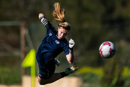 Goalkeeper Jalen Tompkins of Vålerenga