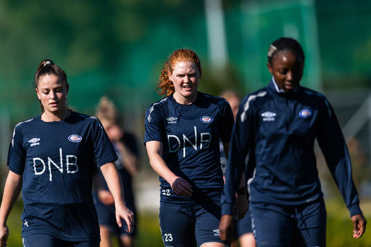 Ina Skaug, Stine Ballisager Pedersen and Ajara Nchout Njoya