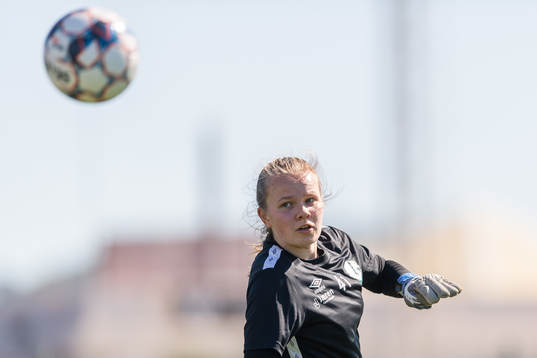 Goalkeeper Amalie Reed Kolnes of Klepp