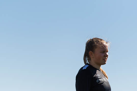 Goalkeeper Amalie Reed Kolnes of Klepp