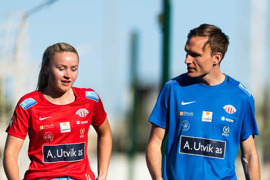 Anna Langås Jøsendal and Sigurd Kongsrud Aasmundstad,
