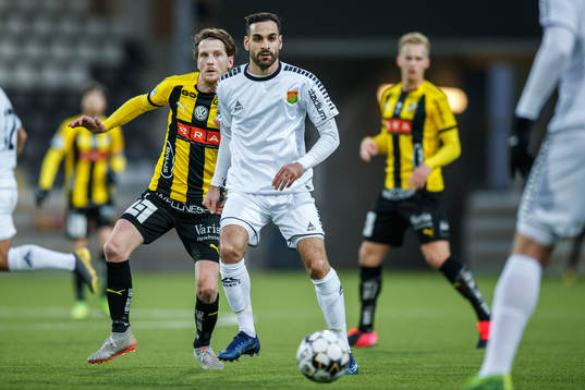 Häckens Erik Friberg och Gais Mervan Celik