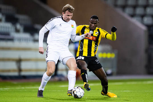 Gais August Wängberg och Häckens Godswill Ekpolo