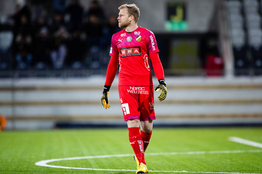 Häckens målvakt Peter Abrahamsson