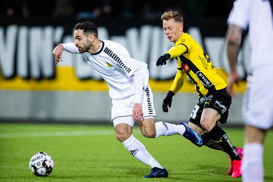 Gais Mervan Celik och Häckens Adam Andersson