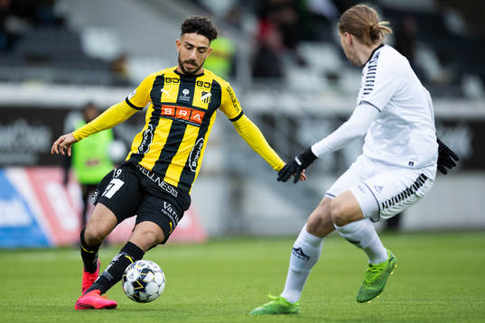 Häckens Daleho Irandust mot Gais Charlie Weberg