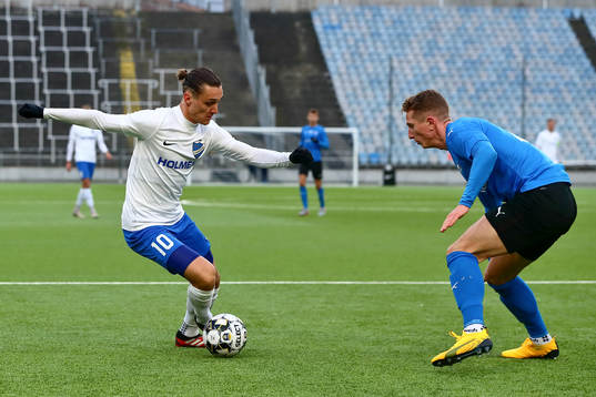 IFK Norrköpings Jonathan Levi och Halmstads Andreas