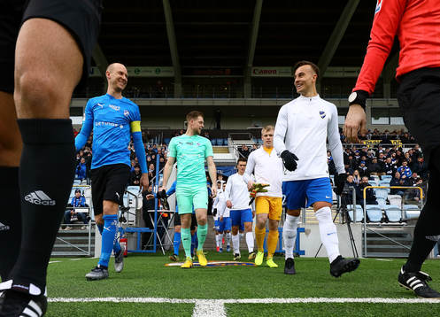 Halmstads Andreas Johansson och IFK Norrköpings Henrik