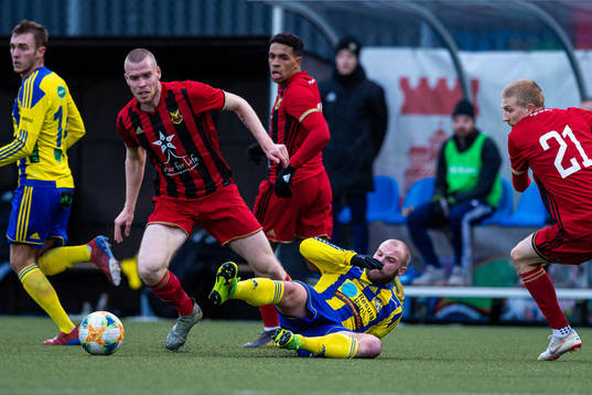 Östersunds Thomas Isherwood och Simon Kroon