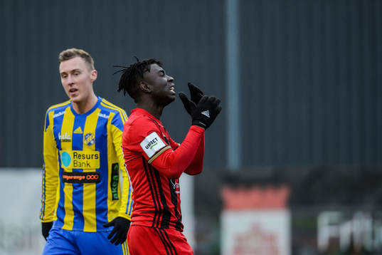 Östersunds Jordan Attah Kadiri deppar