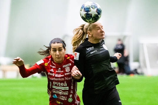 Piteås Sejde Abrahamsson och Uppsalas Cassandra Korhonen
