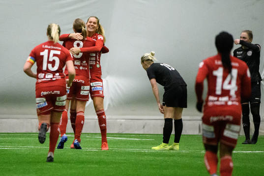 Piteås Nina Jakobsson jublar