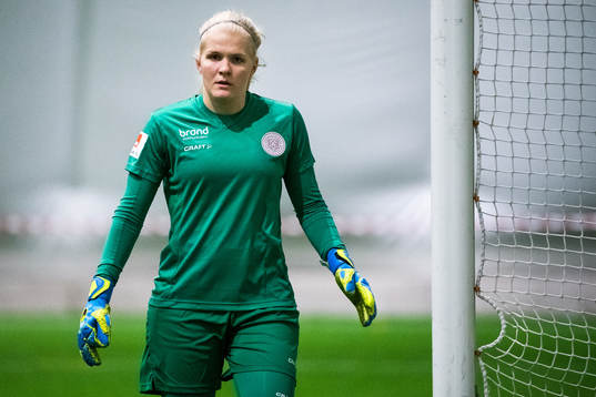Uppsalas målvakt Emma Holmgren