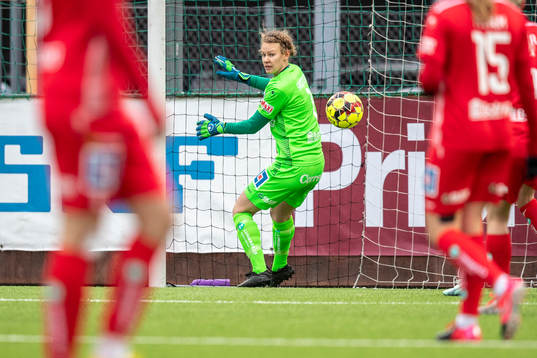 Linköpings målvakt Cajsa Andersson
