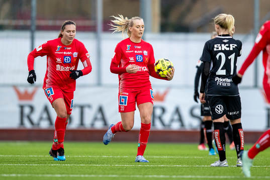 Linköpings Stina Blackstenius kvitterade till 1-3