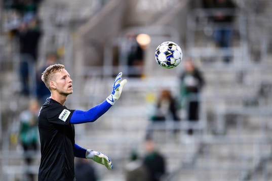 Hammarbys målvakt David Ousted