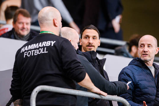 Zlatan Ibrahimovic på plats