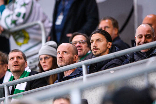 Zlatan Ibrahimovic på plats
