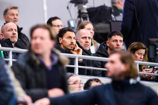 Zlatan Ibrahimovic på plats