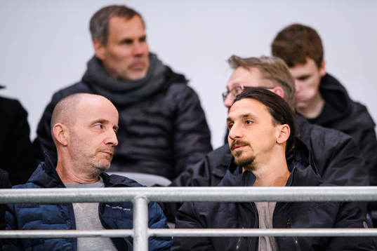 Zlatan Ibrahimovic på plats