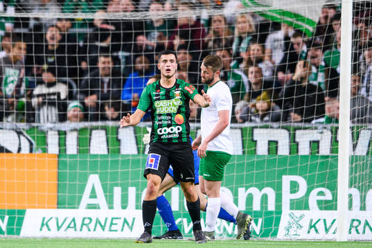 Varbergs Astrit Seljmani reagerar