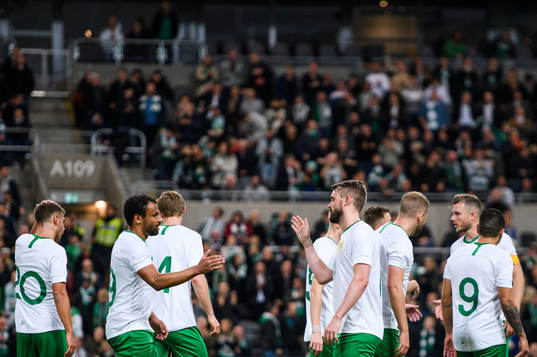 Hammarbys spelare jublar