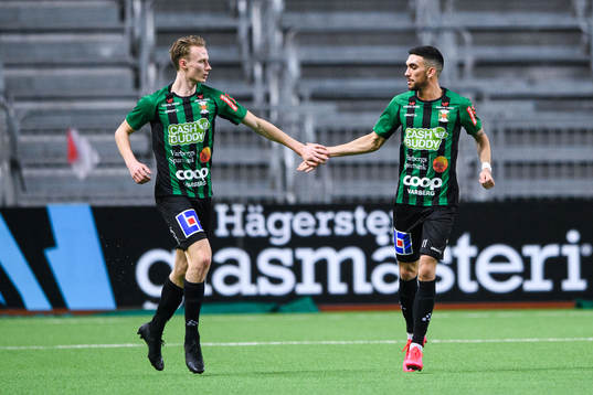 Varbergs Alexander Johansson jublar