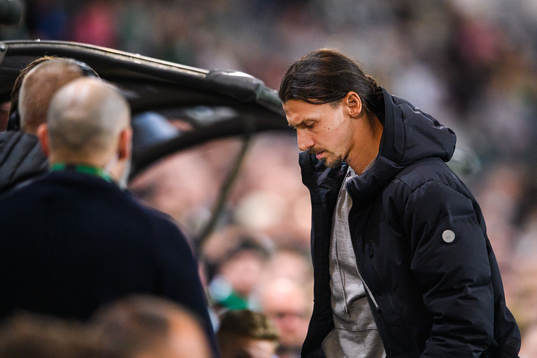 Zlatan Ibrahimovic på plats