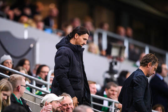 Zlatan Ibrahimovic på plats