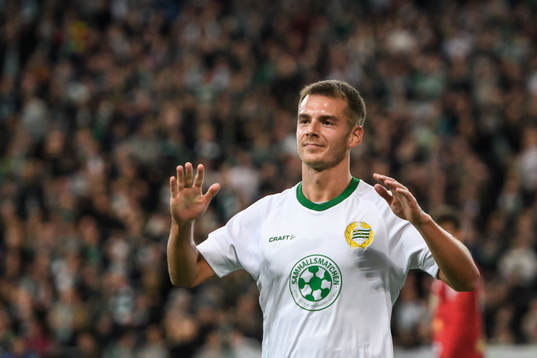 Hammarbys Alexander Kacaniklic jublar
