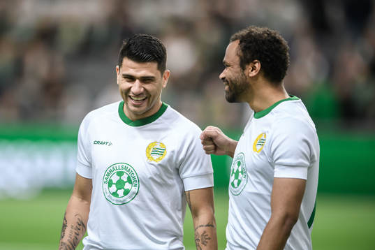 Hammarbys Paulinho och Serge-Junior Martinsson Ngouali