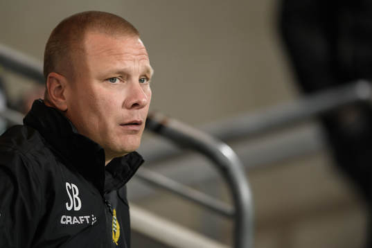 Hammarbys tränare Stefan Billborn