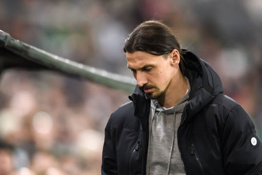 Zlatan Ibrahimović på plats