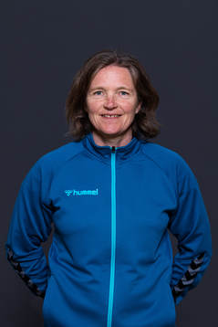 Hege Riise, head coach of LSK Kvinner, poses for a portrait