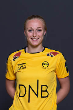 Mia Authen of LSK Kvinner poses for a portrait