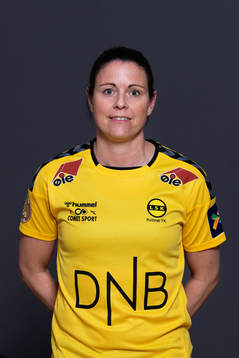 Isabell Bachor of LSK Kvinner poses for a portrait