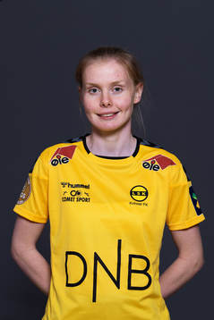 Malin Brenn of LSK Kvinner poses for a portrait