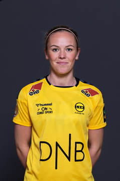 Cathrine Dahlström of LSK Kvinner poses for a portrait