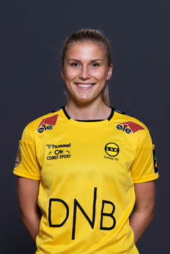 Emilie Nautnes of LSK Kvinner poses for a portrait