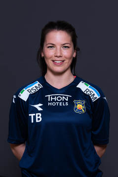 Tuva Bilov-Olsen, physio of Røa, poses for a portrait