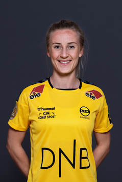 Anja Sønstevold of LSK Kvinner poses for a portrait