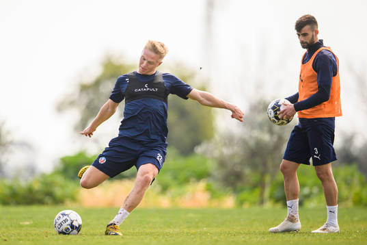 Daniel Hafsteinsson och Egzon Bejtulai