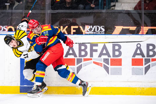 Brynäs Josef Ingman och Djurgårdens Daniel Widing