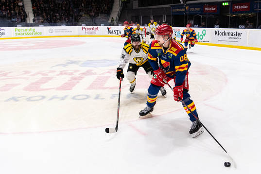 Brynäs Jonathan Sigalet och Djurgårdens Anton Hedman
