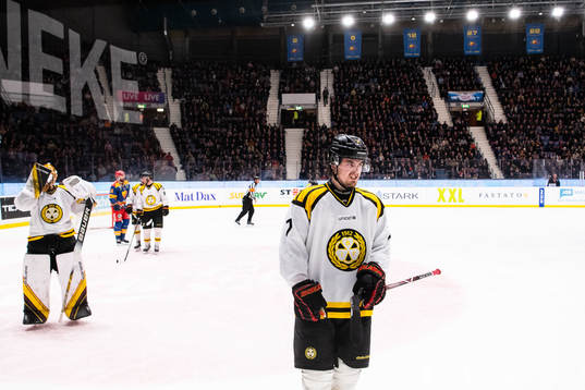 Brynäs Marcus Björk deppar