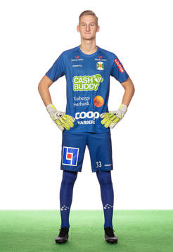 Varbergs målvakt Albin Svensson
